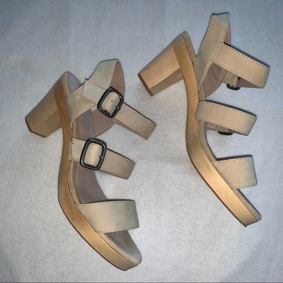 J.Jill Double Buckle Sandal Stone Size 11. - Picture 3 of 7